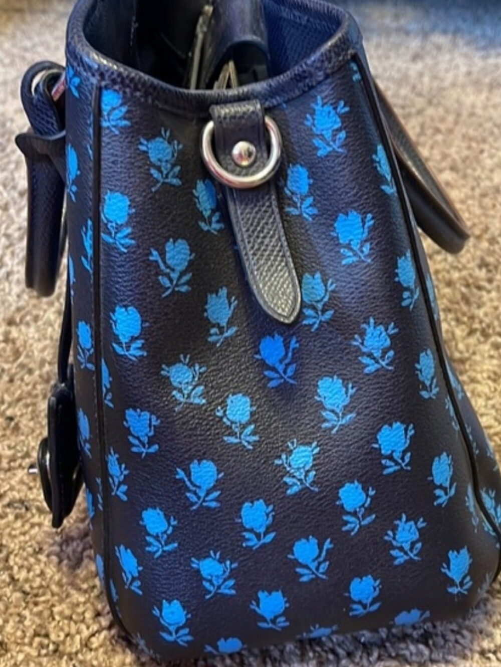 Coach Surrey Carryall Scatchel Bandlands Print NWT - Picture 5 of 8